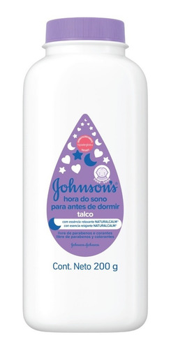Imagen 2 de 2 de Talco Para Bebé Johnson's® Dulces Sueños X 200 Gr.