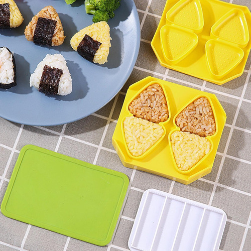 Molde Para Hacer Sushi Kit De Moldes Para Bolas De Arroz Par