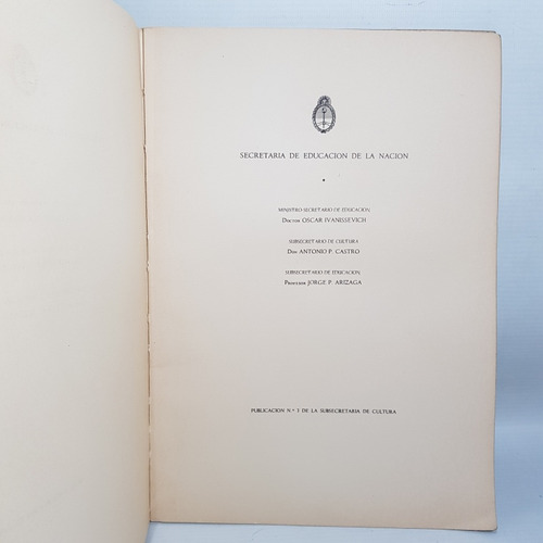 Antiguo Libro Batalla Tucumán 1948 Secretaría Nación 47n 606 (Usado)