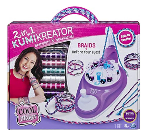 Cool Maker Kumikreator Maquina Hacer Collar Pulseras 2 En 1