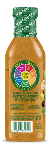 Walden Farms Italian Dressing 355 Ml Zero