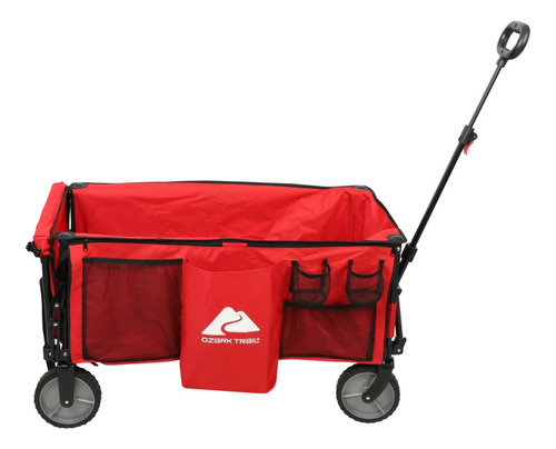  Carro Carrito Plegable Carga Ozark Trail Rojo Camping