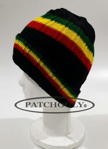 Imagen 5 de 5 de Gorro Jamaiquino Reggae Rasta Unisex Bob Marley Lana