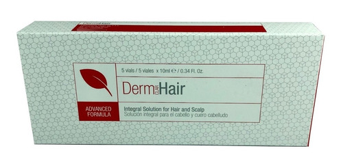 Dermclarhair 5x10ml Dermclar - mL a $3211