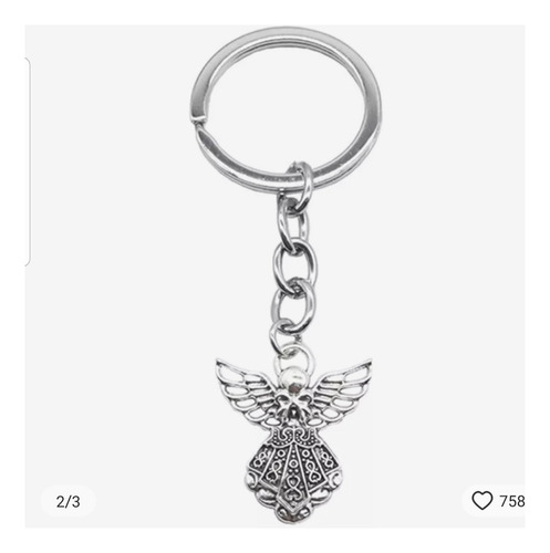 Llaveros De Ángel Para Recuerdos