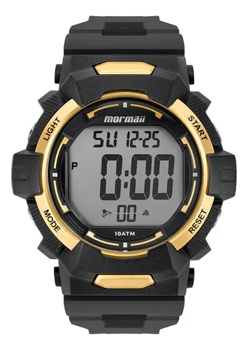 Relógio Mormaii Masculino Wave Preto - Mo0330c/8d