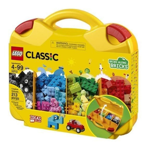 Imagen 2 de 6 de Set de construcción Lego Classic Creative suitcase 213 piezas en maletín