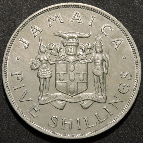 Jamaica - 5 Shillings 1966 - Sin Circular