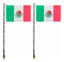 Comprar Antenas Led Gemelas Rgb 120 Cm Bluetooth\u002Fcontrol Atv Rzr 4x4