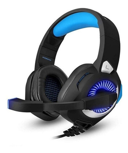 Auriculares Gamer Led Micrófono Control Volumen Ps4 Y Pc