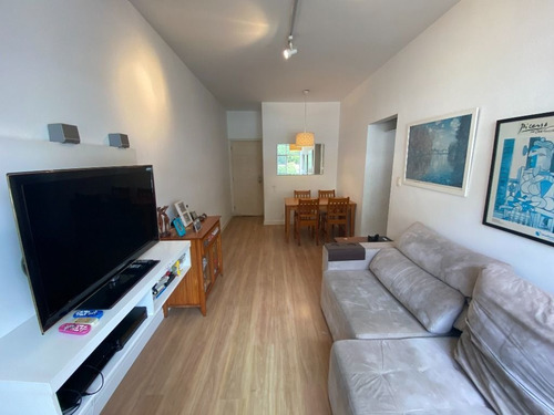 Imagem 4 de 25 de Apartamento Com Vista Aberta E Indevassada, Com 2 Quartos À Venda, 75 M² Por R$ 950.000 - Humaitá - Rio De Janeiro/rj - Ap1422