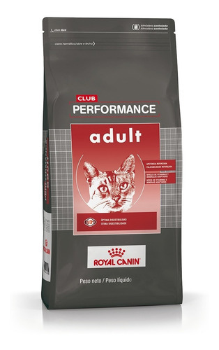 Alimento Royal Canin Club Performance Royal Canin para gato adulto sabor mix en bolsa de 7.5 kg