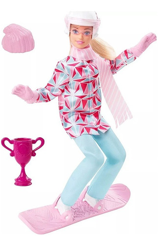 Barbie De Invierno Esquiadora Articulada Artidix Hamelin