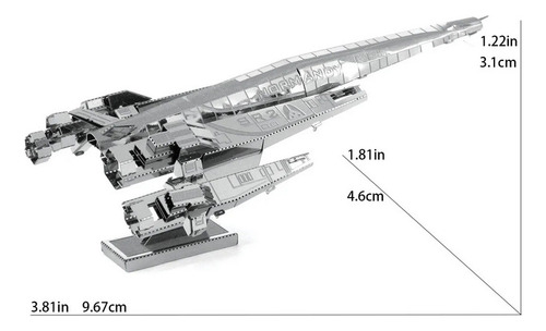 Halo - Rompecabezas 3d Metal Model (Usado)