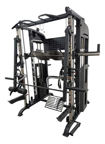 Multifuncional Todo En Uno Smith Machine Crossover Integrado (Usado)