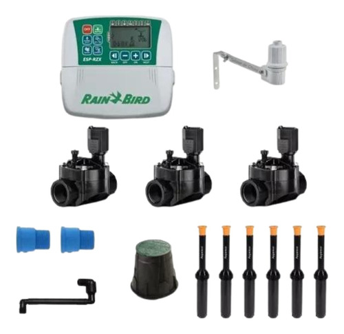 Kit Irrigação Automático - Irriga 72 À 324 M² De Área Verde 