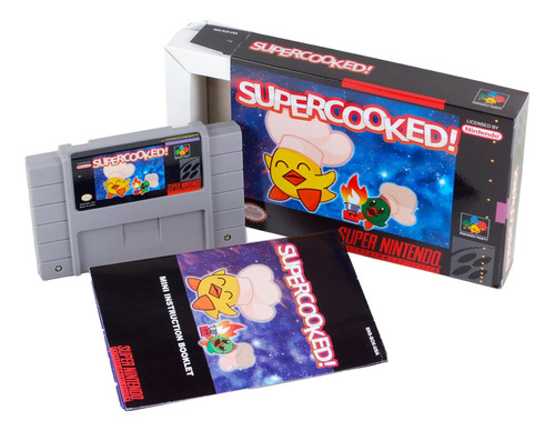 Supercooked Super Nintendo Snes Completo