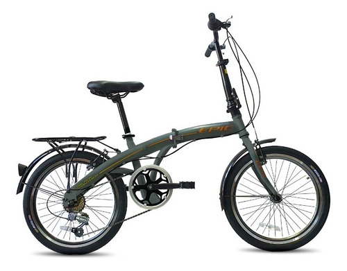 Bicicleta Plegable Folding Epic Portatil Ligera Rodada 20 