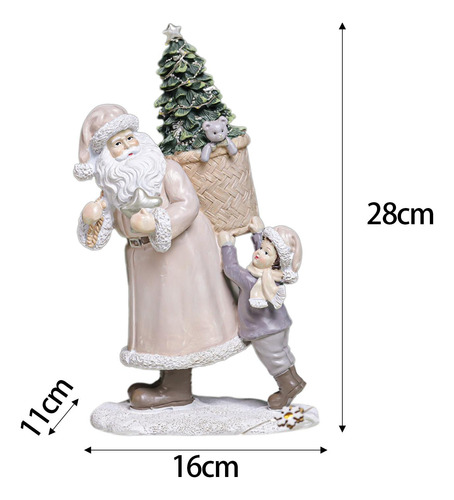 Decoraciones De Papá Noel, Estatuilla De Papá Noel, Arte