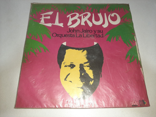 Lp Vinilo John Jairo Y Su Orquesta  Libertad El Brujo Salsa