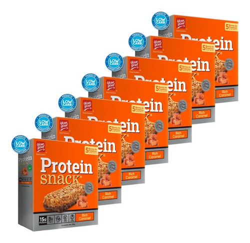Protein Snack 35 Barras De Proteina 4 Sabores - Envio Gratis