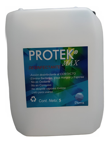 Protekmax Desinfectante Amplio Espectro No Toxico No Alcohol