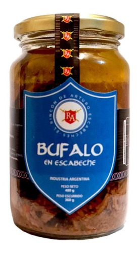 Escabeche De Bufalo X 480 Gr -rincon De Arturo