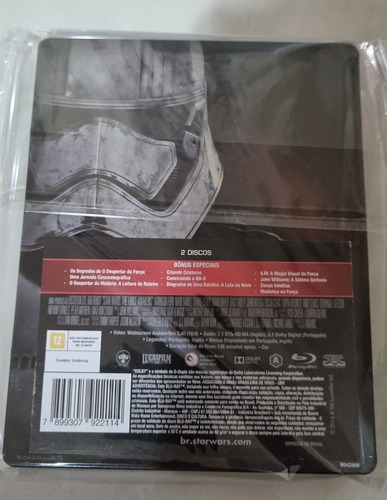 Blu-ray Star Wars The Force Awakens Steelbook