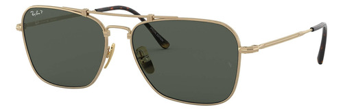 Ray-ban Rb8136 913658 Caravan Titanium Negro G-15 Dorado