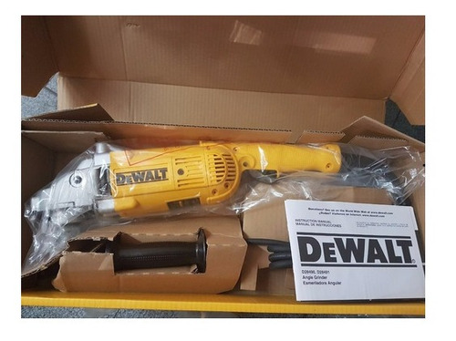 Esmeril Dewalt 7´´ 2.200 Wat 8500 Rpm Mod D24891