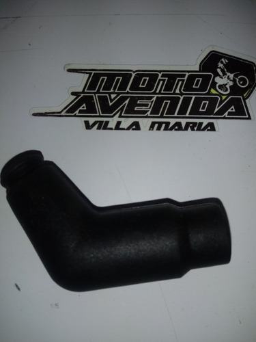 Imagen 2 de 3 de Capuchon Bujia Ngk Curvo Goma Nxr Japon Moto Avenida