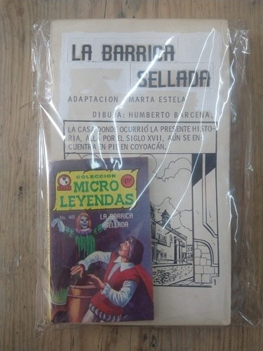 Micro Leyendas 445 Arte Original 92 Laminas Incluye Cómic 