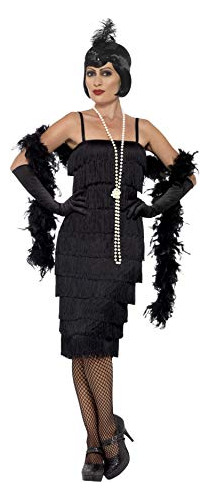 Hombres S 1920 S Black Flapper Traje