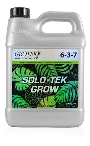 Imagen 1 de 10 de Grotek Solo Tek 500ml Base Crecimiento Vege Cogoshop Grow