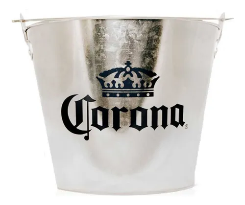 2 Fraperas De Hielo Cerveza Corona Balde Hielera Destapador