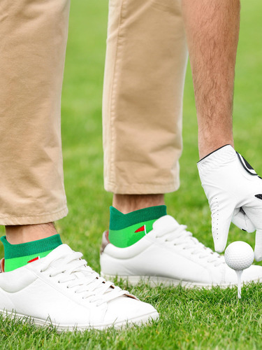 Calcetines De Golf Hombres Atléticos Tobilleros 10 Pares Mmg