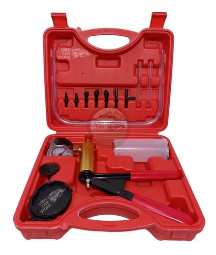 Probador De Vacío De Bomba Kit Vacuometro Tooltech 