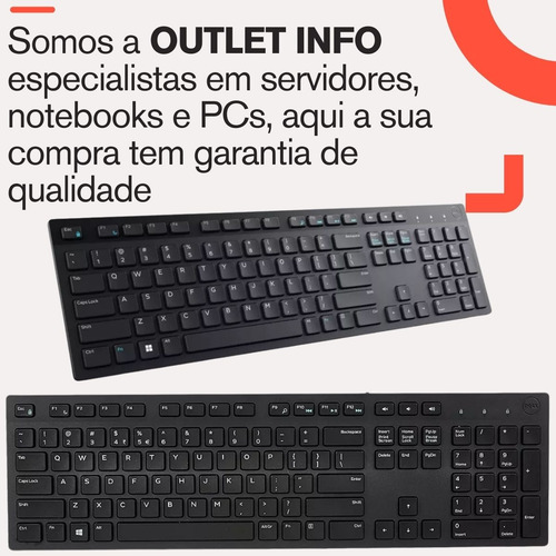 Teclado Hp Abnt2 Com Ç Perfil Ultra Slim Usb Escritório Casa (Recondicionado)