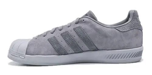 Tenis adidas Hombre Gris Superstar Bounce Bz0217 Env o gratis