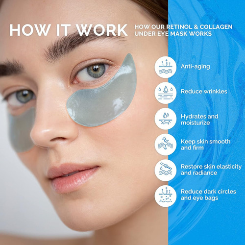 Parches Reductores De Ojeras Con Collageno Enaskin 30 Pares