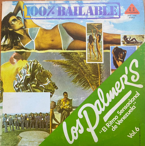 Disco Lp - Los Palmer's / El Ritmo Sensacional Vol. 6