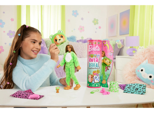 Barbie Cutie Reveal Tubular Animal Custome Series Rana