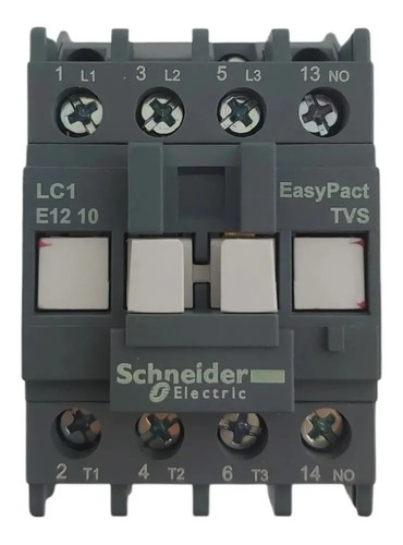 Contactor Tripolar +1na 12a 220 O 24v Easypact Tvs Schneider