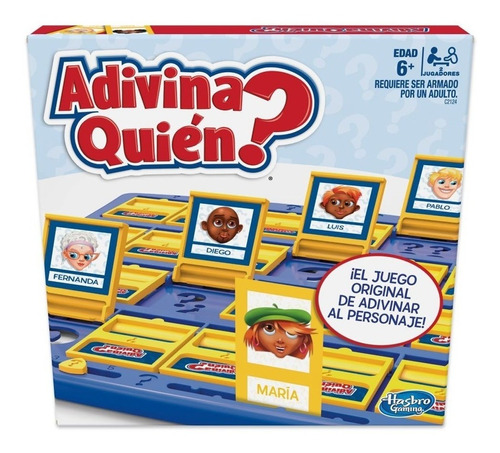 Juego De Mesa Hasbro Gaming Adivina Quién?