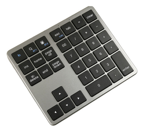 Teclado Numérico Inalámbrico Con Bluetooth Y 34 Teclas