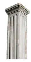 Comprar Columna Cuadrada De Cemento Dorica Estriada Recta Fabrica