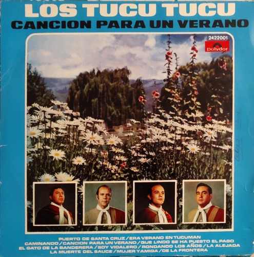 Vinilo Lp Los Tucu Tucu - Cancion Para Un Verano  (xx211