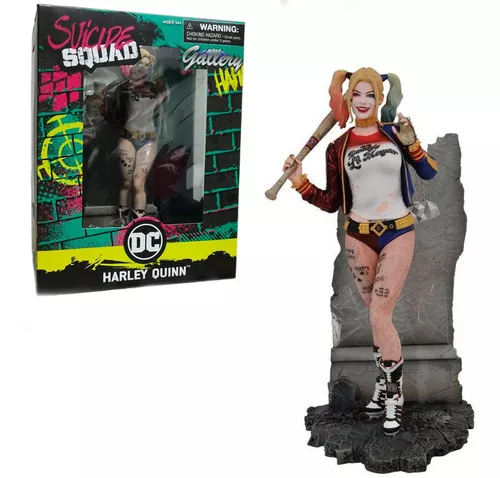 Action Figure Estátua Arlequina Harley Quinn: Esquadrão Suicida