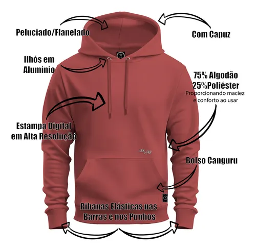 Moletom armadura hotsell