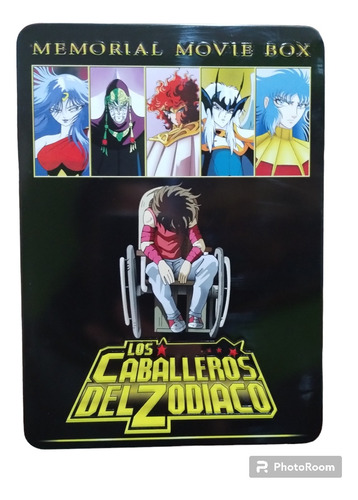 Los Caballeros Del Zodiaco Dvd Memorial Movie Box